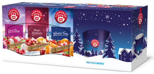 Teekanne Let It Snow 3 x 20 sáčků + hrnček