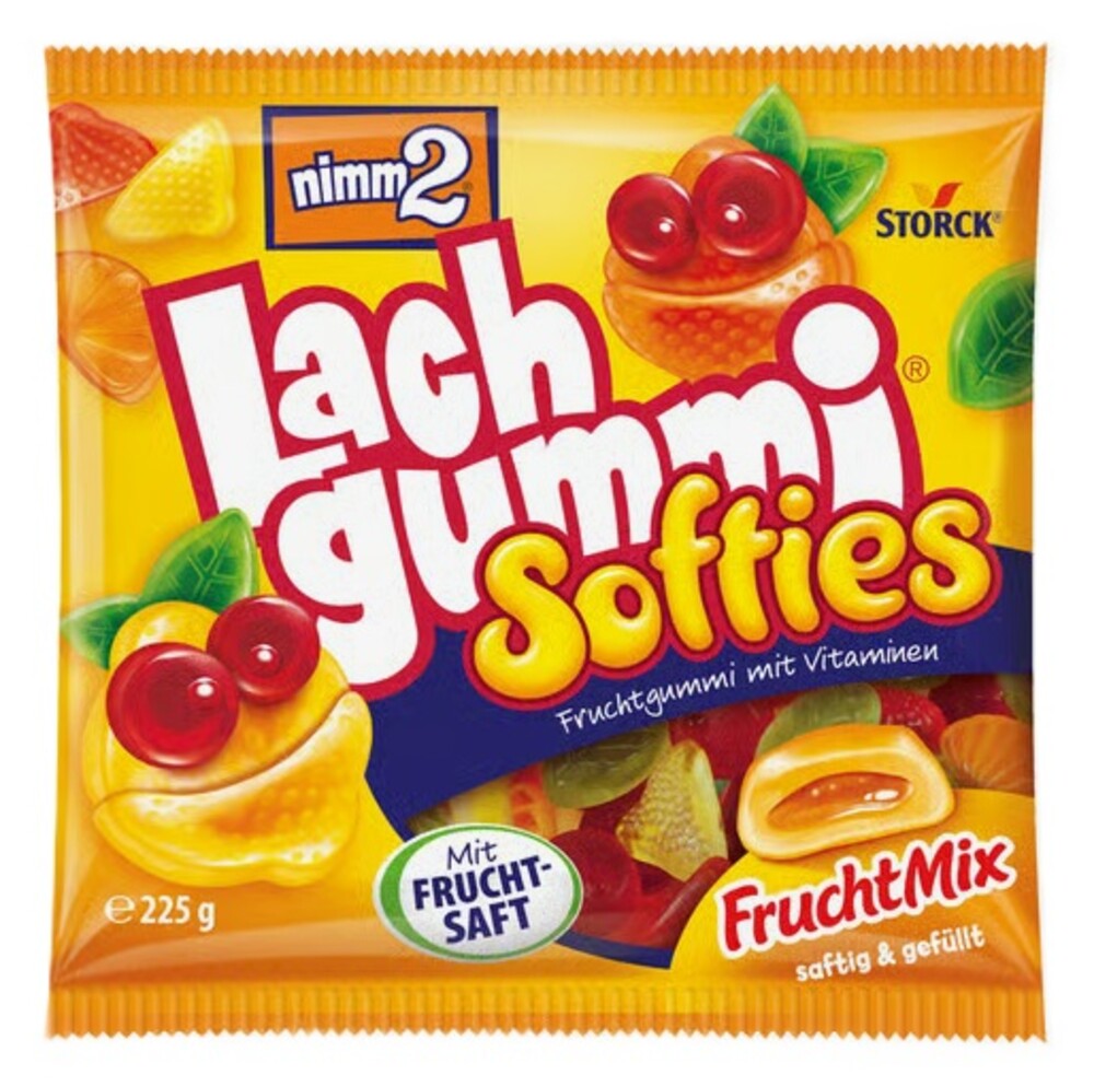 Nimm2 Lach gummi Softies 225 g