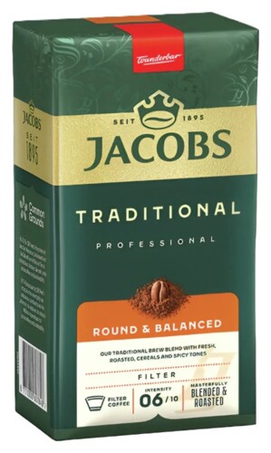 Jacobs Traditional Roud & Balanced 500 g