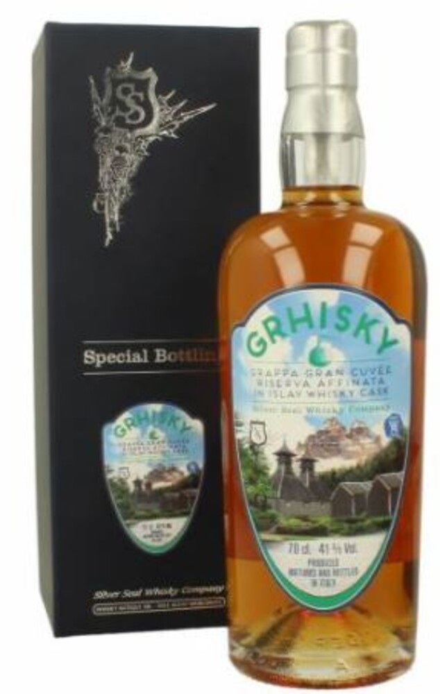 Grhisky Silver Seal Grappa 41% 0,7 l (karton)
