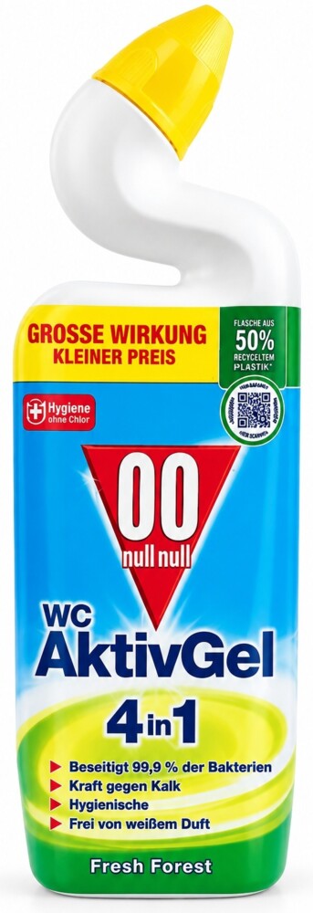 00 Null Null Wc Aktivgel 4in1 Fresh Forest 750 ml