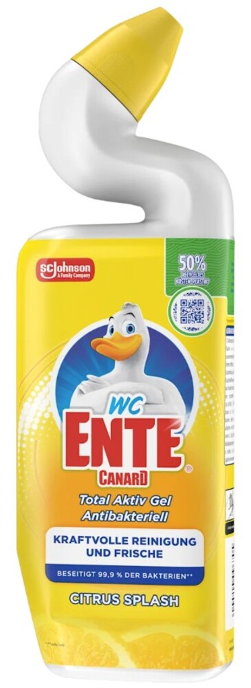 WC Ente Total Aktiv Gel Citrus 750 ml