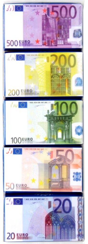 Euro bankovky mléčná čokoláda 75 g
