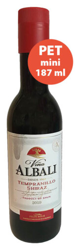 V.Albali Tempranillo Shiraz 0,187 l (holá láhev)