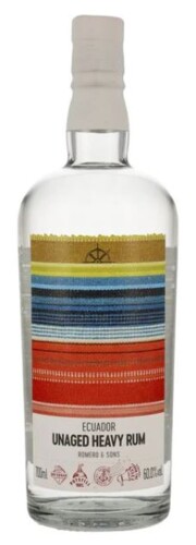 FRC Unaged Ecuador Heavy Rum Romero& Sons 60% 0,7 l (holá láhev)