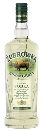 Vodka Zubrowka 37,5% 1 l (holá láhev)