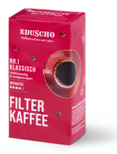 Eduscho Nr.1 Klassisch Filter Kaffee mletá káva 500 g
