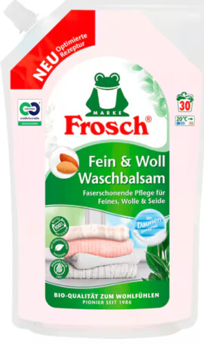 Frosch Waschbalsam Fein und Woll 30 wl 1,44 l