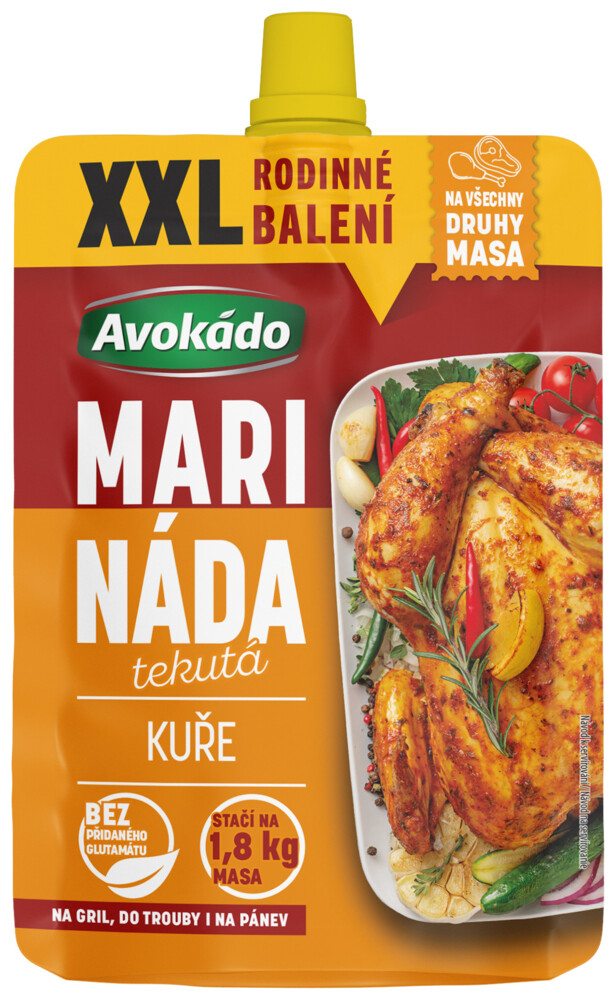 Avokádo Marináda Tekutá Kuře 205 ml sáček