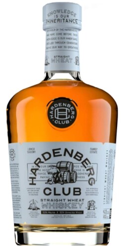 Hardenberg Club Straight Wheat 42,5%  0,7 l (holá láhev)