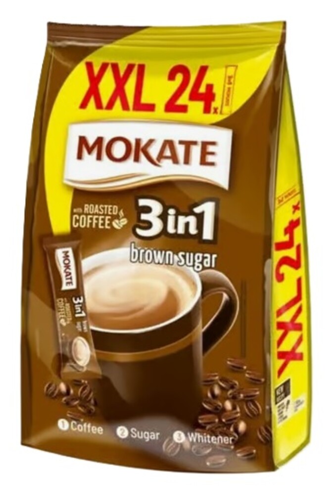 Mokate 3v1 Brown Sugar XXL 408 g