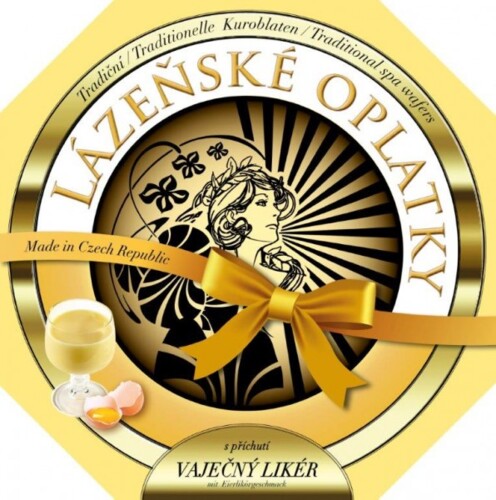 Hodonín Lázeňské oplatky vaječný likér 175 g