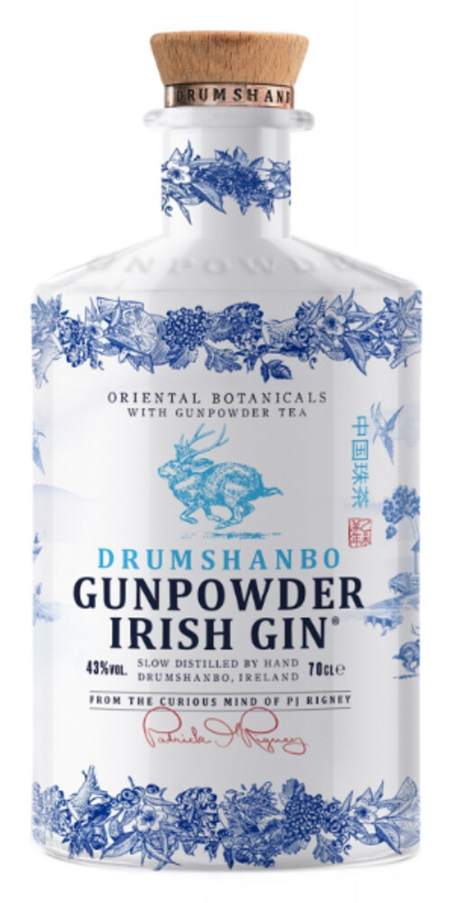 Drumshanbo Gunpowder Irish Gin Ceramic 43% 0,7 l (holá láhev)