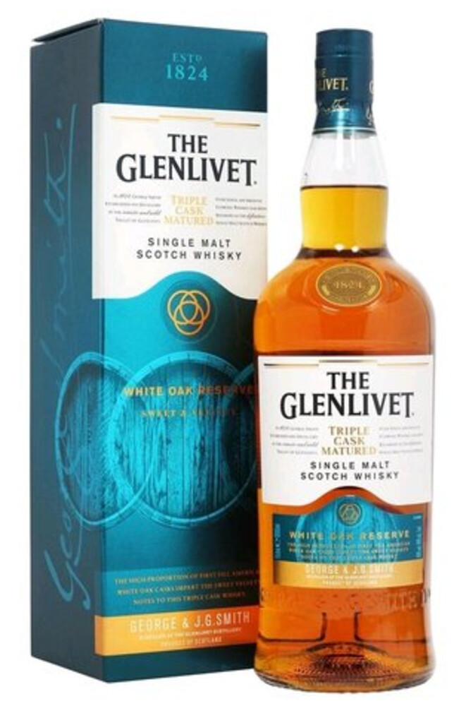 Glenlivet Triple Cask White Oak 40% 1 l (karton)