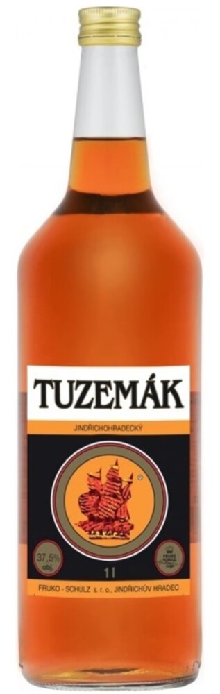Tuzemák Fruko Jindřichohradecký 37,5% 1 l (holá láhev)