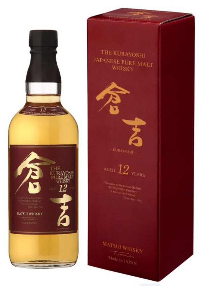 The Kurayoshi Pure Malt 12y 43% 0,7 l (karton)