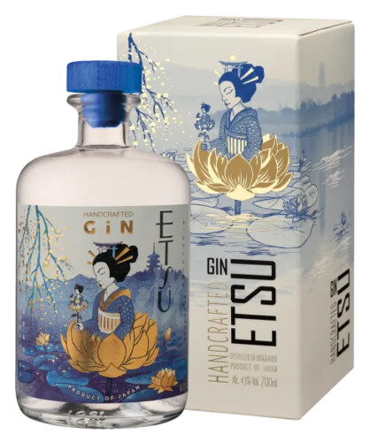 Etsu Japanischer Gin 43% 0,7 l (Karton)