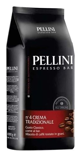 Pellini Nr.4 Crema Tradizionale zrnková káva 1 kg