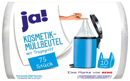 Ja! Sáčky na odpadky koupelna / wc 10 l 75 ks