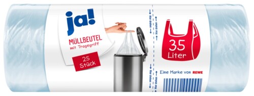 Ja! Sáčky na odpadky 35 l 25 ks