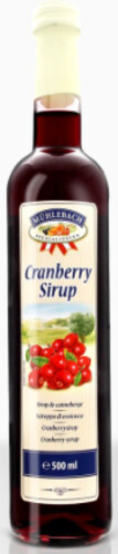 Mühlebach Cranberry Sirup 0,5 l