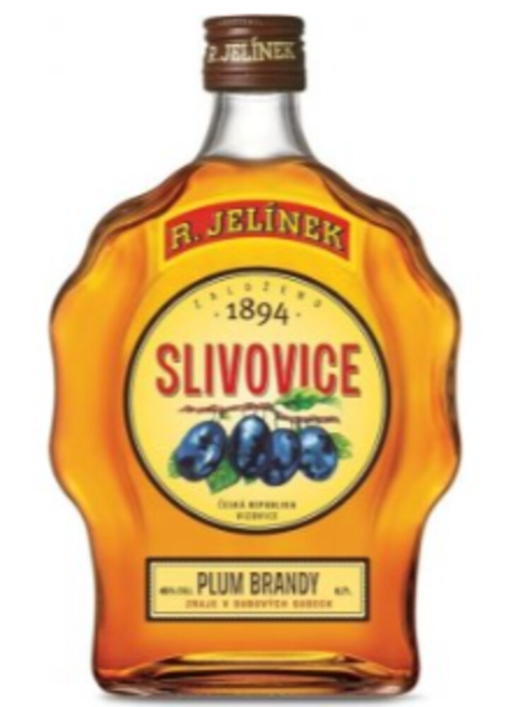 Slivovice Zlatá R.Jelínek 45% 0,7 l (holá láhev)