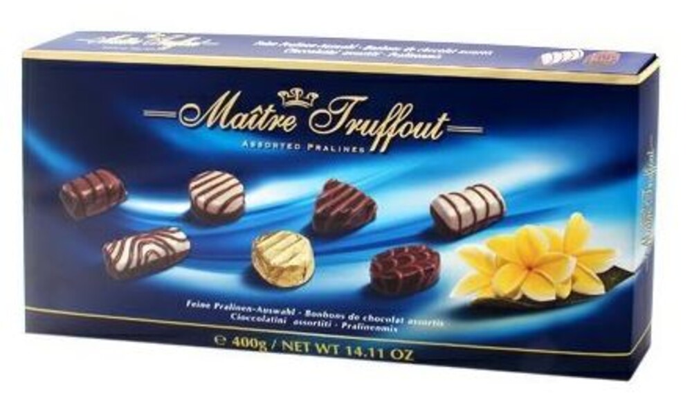 Maitre Truffout Mix Pralinen Blau 400 g