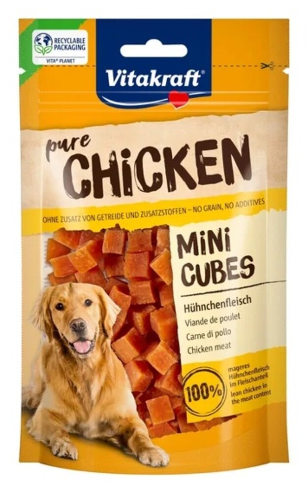 Vitakraft Chicken Mini Cubes 80 g