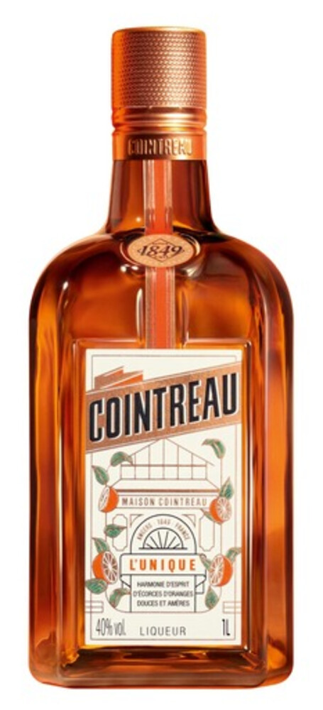 Cointreau Triple Sec 40% 1 l (holá láhev)