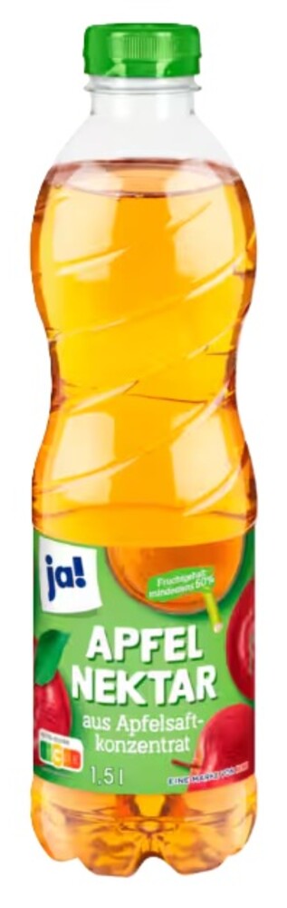 Ja! Apfelnektar 1,5 l