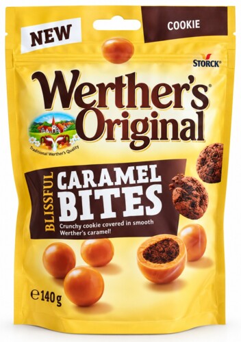 Werther’s Original Caramel Bites Cookie 140 g