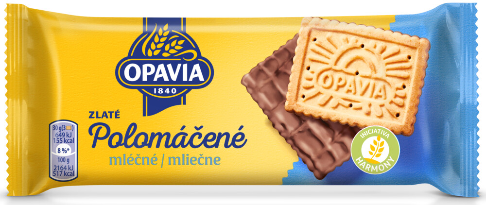 Opavia Polomáčené mléčné 100 g