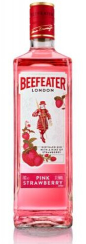 Beefeater Pink Gin Strawberry 37,5% 1 l (holá láhev)