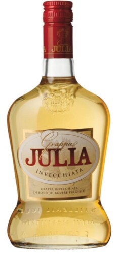 Grappa Julia Invecchiata 40% 0,7 l (holá láhev)