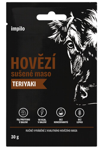 Impilo Hovězí sušené maso Teriyaki 30 g