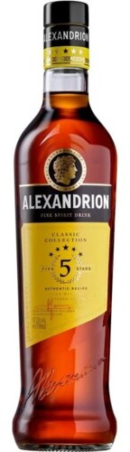 Alexandrion 5* 37,5% 0,7 l (holá láhev)