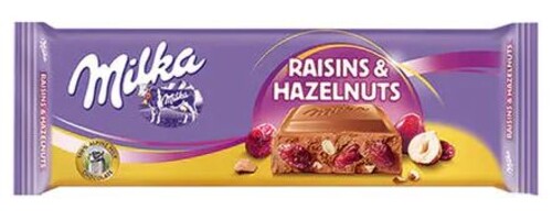 Milka Raisins Hazelnuts 270 g