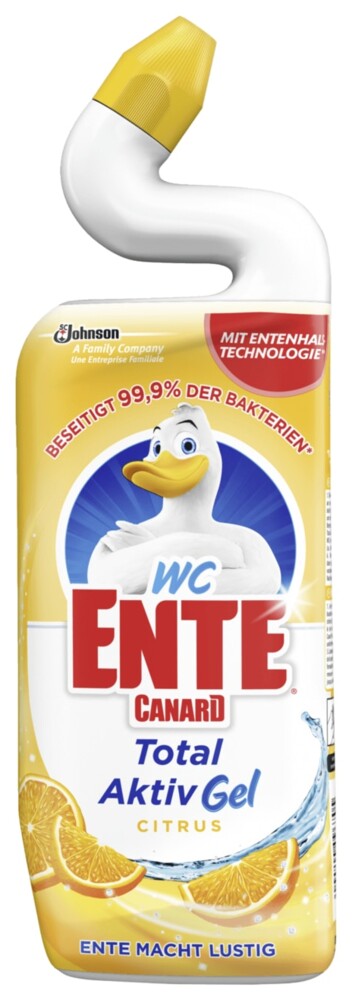 WC Ente Total Aktiv Gel Citrus 750 ml