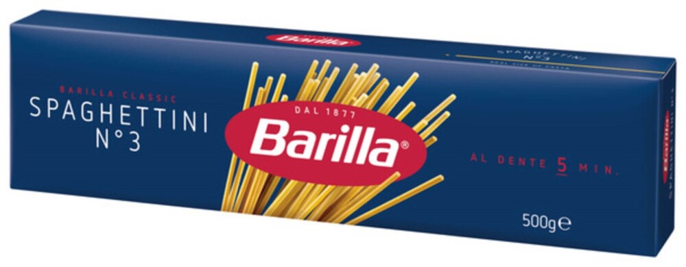 Barilla Spaghettini No.3 500 g