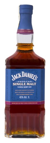 Jack Daniel´s American Single Malt 45% 1 l (holá láhev)