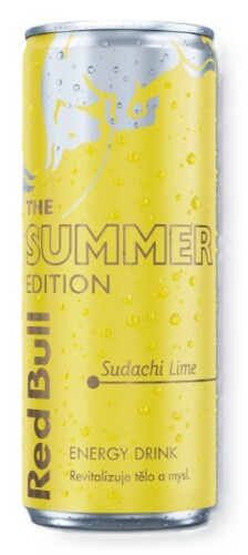 Red Bull Summer Edition Sudachi Lime 250 ml plech