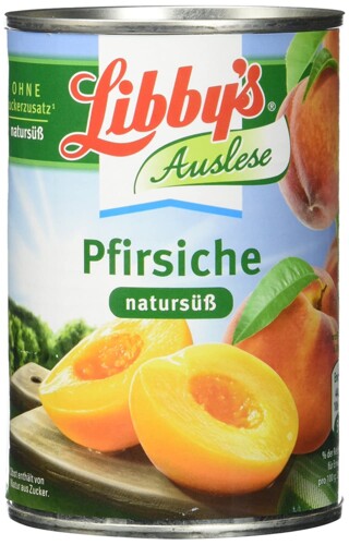 Libby's Pfirsiche Natursüß 410 g