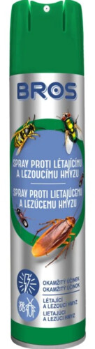 Bros Sprej  Proti Létajícímu a Lezoucímu Hmyzu 400ml
