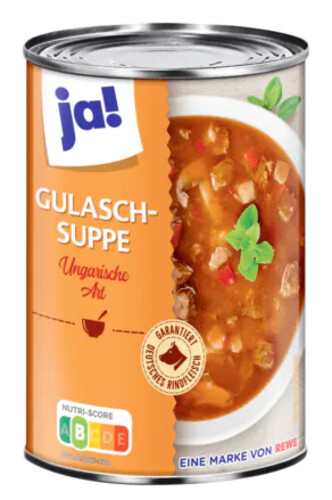 Ja! Gulaschsuppe 400 ml 