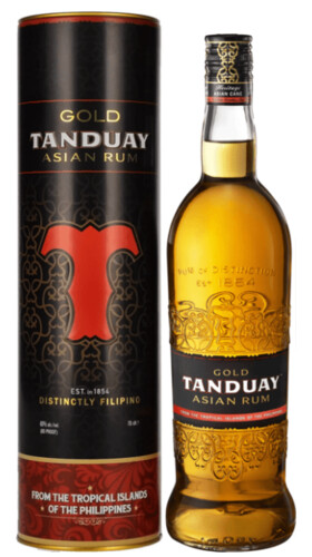 Tanduay Gold Asian Rum 40% 0,7 l (tuba)