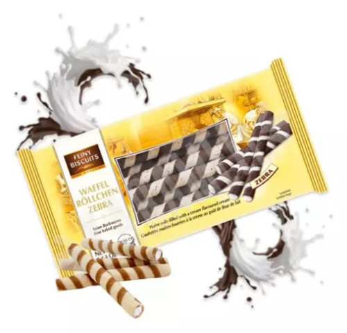 Waffel Röllchen Zebra 160 g