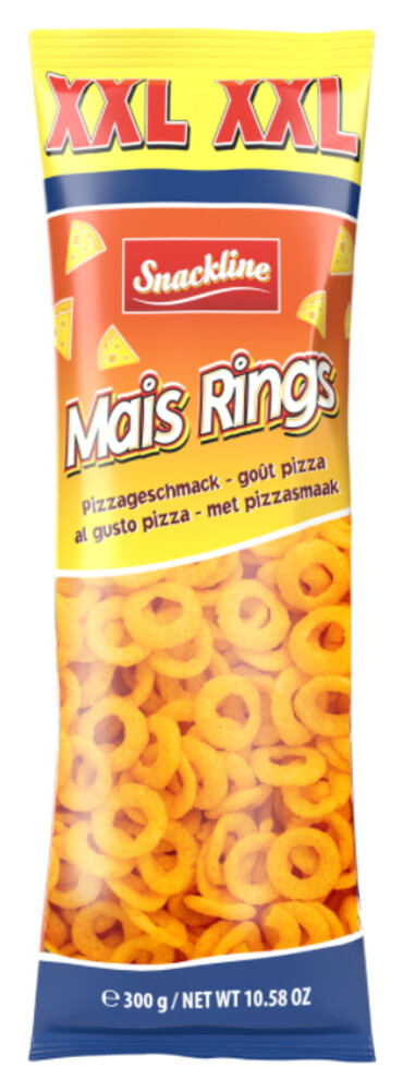 XXL Mais Rings Pizzageschmack 300 g