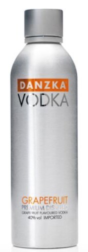 Danzka Vodka Grapefruit 40% 1 l (holá láhev)