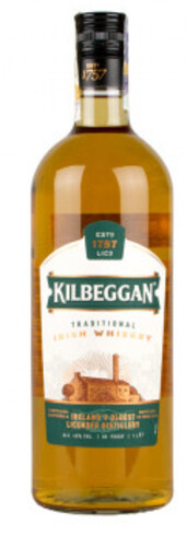 Kilbeggan Black Irish Whiskey 40% 0,7 l (holá láhev)