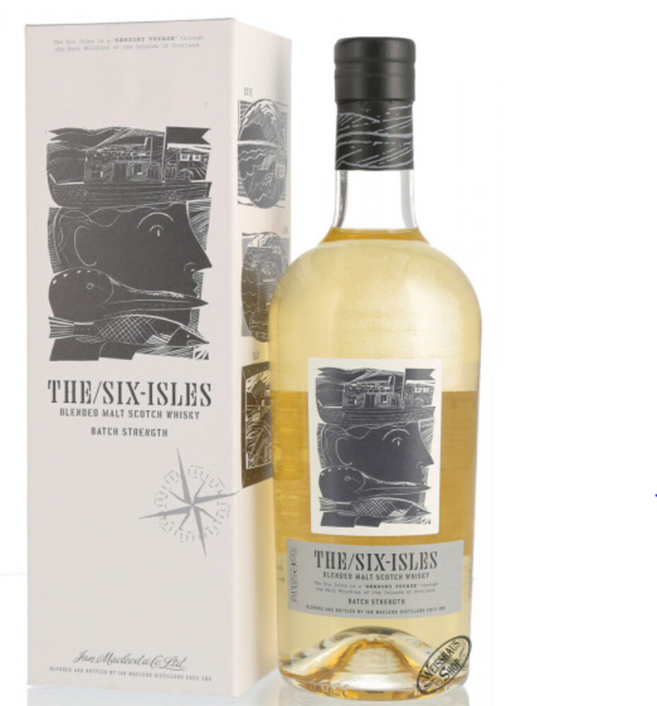 Six Isles Batch Strength Blended Malt Whisky 58% 0,7 l (karton)